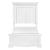York Wood Panel Bed