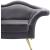 Lips Velvet Loveseat