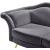 Lips Velvet Loveseat