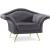 Lips Velvet Chair