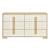 Sterling Melamine/Wood Panel Bedroom Set with LED Lighting