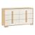 Sterling Melamine/Wood Panel Bedroom Set with LED Lighting