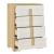 Sterling Melamine/Wood 4-Drawer Chest