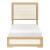 Sterling Melamine/Wood Panel Bedroom Set with LED Lighting