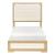 Sterling Melamine/Wood Panel Bed with LED Lighting
