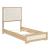 Sterling Melamine/Wood Panel Bed with LED Lighting