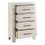 Aspen PU Veener/Wood 4-Drawer Chest