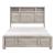 Everett Melamine/Wood Storage Eastern King Panel Bed with LED Lighting