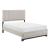 Westport Polyester/PU Paper/Wood Eastern King Platform Bed