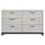 Westport Polyester/PU Paper/Wood Platform Bedroom Set