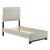 Westport Polyester/PU Paper/Wood Platform Bed