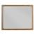 Charlotte Rectangular Wood Mirror