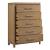 Charlotte Wood 5-Drawer Chest