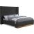 Halton Boucle Fabric King Size Bed