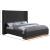Halton Boucle Fabric King Size Bed