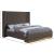 Halton Boucle Fabric King Size Bed