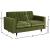 Lola Velvet Loveseat