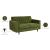 Lola Velvet Loveseat