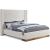 Halton Boucle Fabric Bed