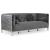 Opal Velvet Sofa