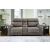Starbot 3-Piece Polyester Power Reclining Sectional Loveseat w/Console