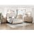 Wilshire Chenille/Wood Eastern King Panel Bed