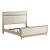 Wilshire Chenille/Wood Panel Bedroom Set