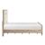 Wilshire Chenille/Wood Panel Bedroom Set