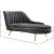 Margo Velvet Chaise Lounge