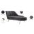 Margo Velvet Chaise Lounge