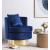 Kendra Velvet Accent Chair