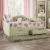 Maureen Fabric/Wood Storage Daybed w/Trundle