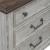 River Place Wood Nightstand w/Charging Station & 3 Drawers