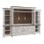 River Place Wood Entertainment Center w/Piers & 6 Drawers & 2 Doors