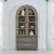 River Place Wood/Glass Curio Cabinet w/LED Lighting & 2 Drawers & 2 Doors