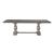 River Place Rectangular Wood Trestle Extendable Dining Table