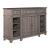 River Place Wood Breakfront Server w/3 Drawers & 2 Doors