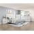 Linea Faux Fur/Wood Panel Bed