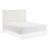 Linea Faux Fur/Wood Eastern King Panel Bed