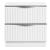Linea Wood 2-Drawer Night Stand