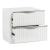 Linea Wood 2-Drawer Night Stand