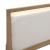 Riley Polyester/Wood California King Panel Bed with LED Lighting