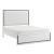 Lumin Faux Leather/Wood Eastern King Panel Bed with LED Lighting