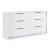 Lumin Wood LED Lighting 6-Drawer Double Dresser