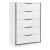 Lumin Wood LED Lighting 5-Drawer Chest
