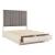 Noctis Upholstered Storage Platform Bed with LED Lighting