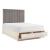 Noctis Upholstered California King Storage Platform Bed with LED Lighting