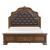 Bridgepoint Faux Leather/Wood Panel Bed