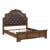 Bridgepoint Faux Leather/Wood Panel Bed
