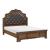 Bridgepoint Faux Leather/Wood Panel Bed
